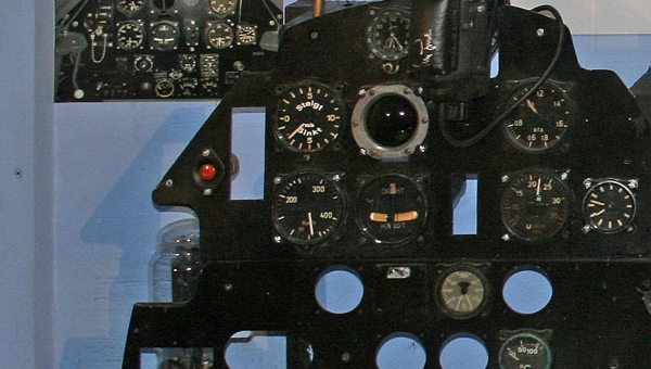 Messerschmitt ME109E-4 Instrument Panel